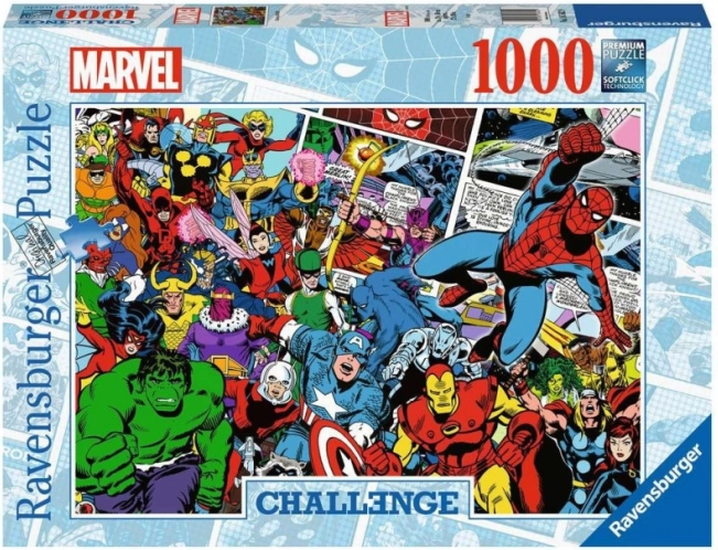 Défi de puzzle Ravensburger Marvel 1000 pièces