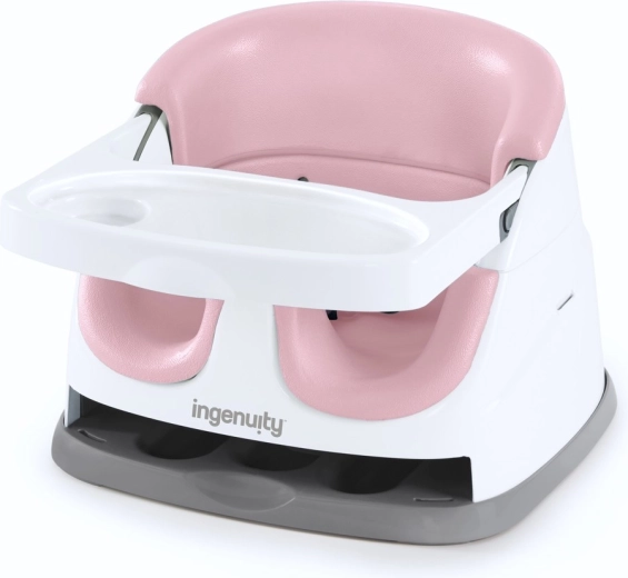 Ingenuity rialzo per sedia 2 in 1 Baby Base Peony, 6m+ fino a 22 kg