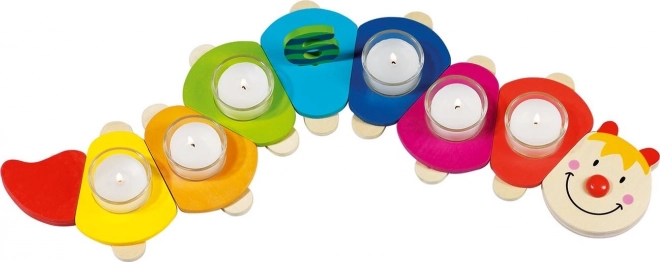 Goki brucoletto di compleanno Kamila – decorazione in legno per tavola festiva