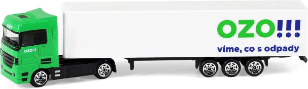 Kovový Auto Kamion OZO