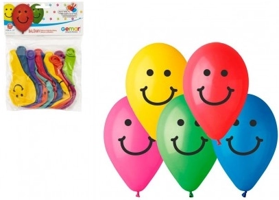 Palloncini gonfiabili con stampa Smile 10 cm