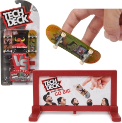 Tech Deck versus set 2 fingerboardy s překážkou TOY MACHINE