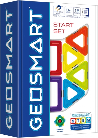 GeoSmart Starter Set and Spinner - 15 Pieces