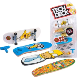 Tech Deck fingerboard sada 4 mini skateboardů Ultra DLX Simpsons