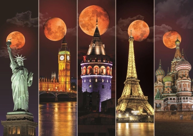 Puzzle Red Moon 1500 Pieces ART PUZZLE