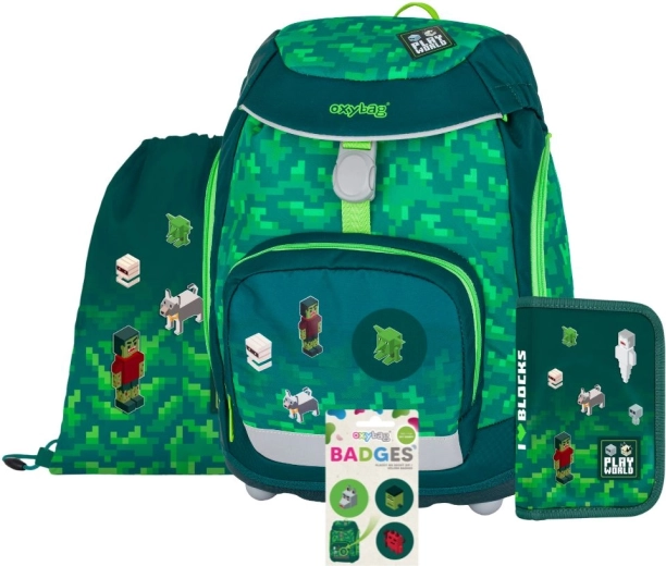 Schoolset 4 stuks OXYBAG OXY Sherpy Playworld