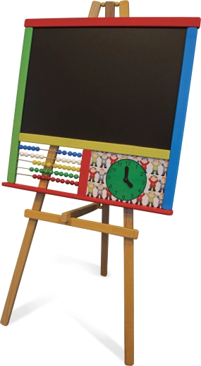 Babu barvna tabla z abakom in uro