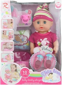 Baby Doll 30 cm with Sounds and Accessories