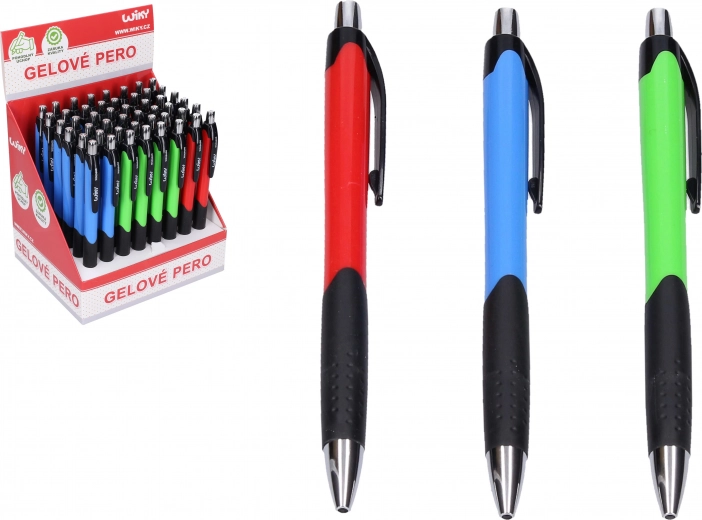 Gel pen 0.7 mm, blue ink – set of 48