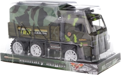 Auto militare con telone a inerzia 23 cm