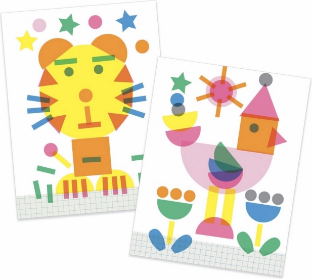 DJECO Set créatif de tampons Animaux