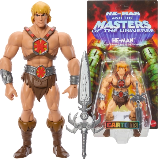 Figur HE-MAN MASTERS OF THE UNIVERSE 14 cm med Magtens Sværd