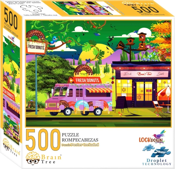 Brain Tree Puzzle Closed World 500 Pieces