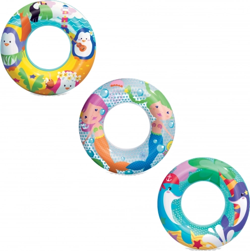 Inflatable swimming ring for children BESTWAY Sea Adventures 51 cm – Mermaids