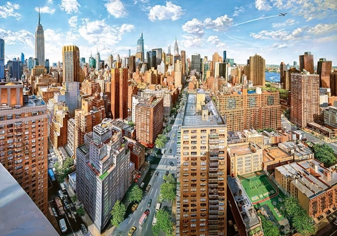 Puzzel Stad New York 2000 Stukjes