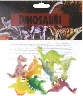 Vrolijke dinosaurussen – kunststof set voor kinderen