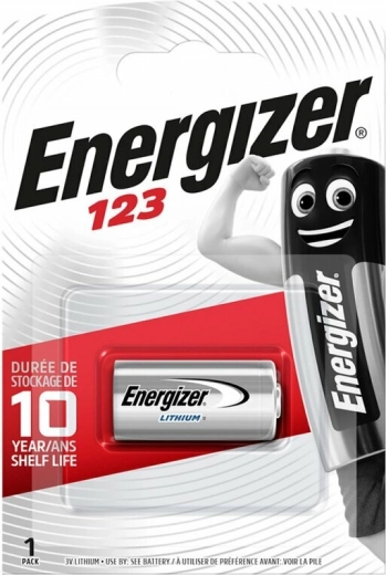 Energizer litijska foto baterija CR123A 3 V