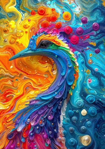 Enjoy Marble Feather Puzzle 1000 Pieces