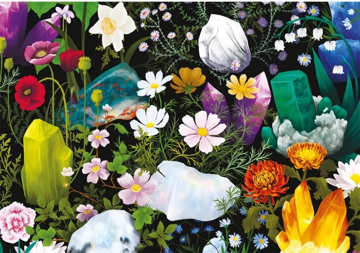 Healing Crystals Puzzle 500 Pieces