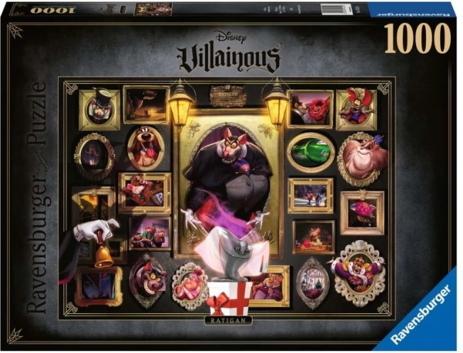 Sestavljanka Ravensburger Villainous: Ratigan 1000 kosov