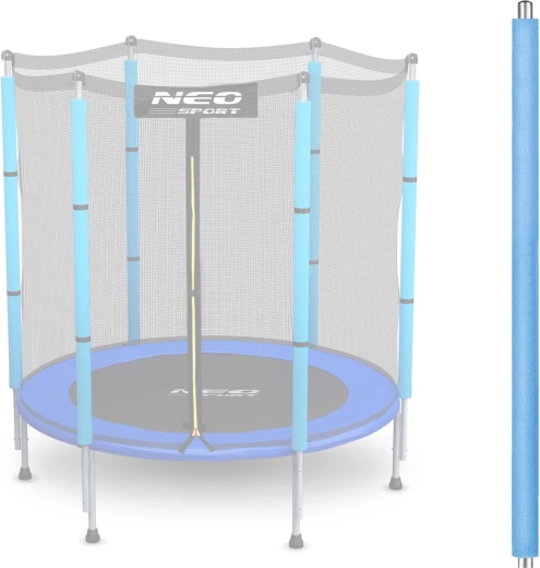 Top post for trampoline with securing for outer net 4.5 ft blue Neo-Sport