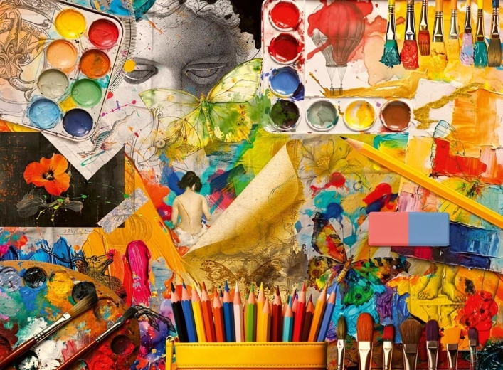 RAVENSBURGER puzzle Atelier artistico 500 pezzi