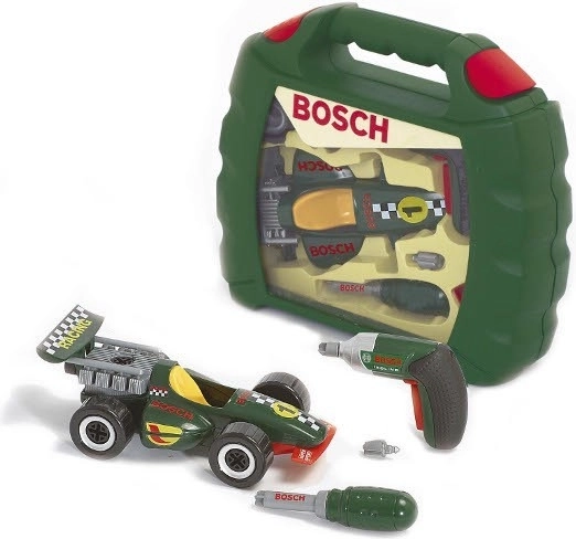 Bosch kufrík s autíčkom a vŕtačkou