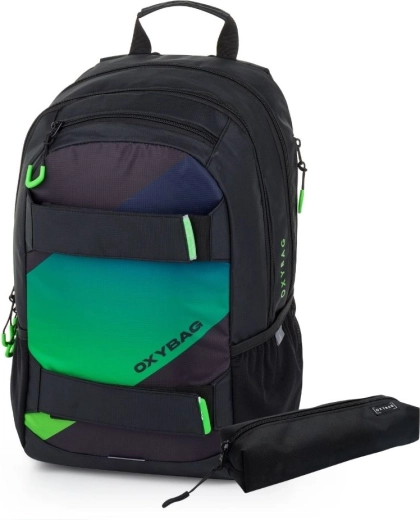 Student Backpack with Pencil Case OXYBAG Sport Ombre