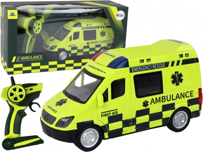 Ambulanza lampeggiante telecomandata