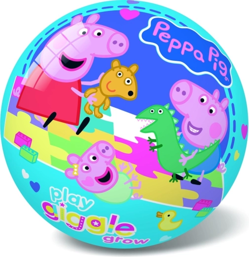 Bal met Peppa Pig-motief 14 cm
