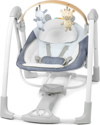 Ingenuity altalena portatile Swing'n Go Chambray