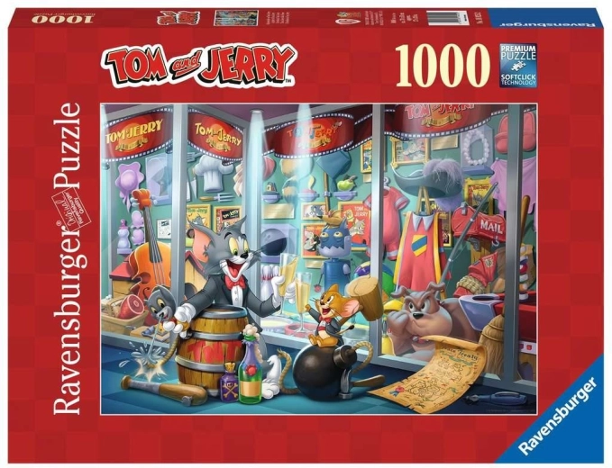 2D sestavljanka 1000 koščkov Tom in Jerry