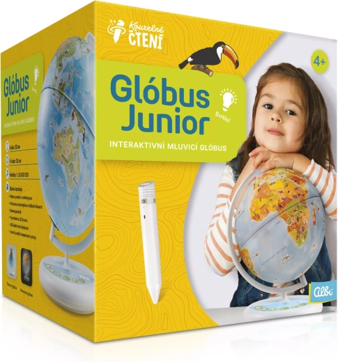 ALBI Magic Reading Globe Junior – interactive talking globe for children