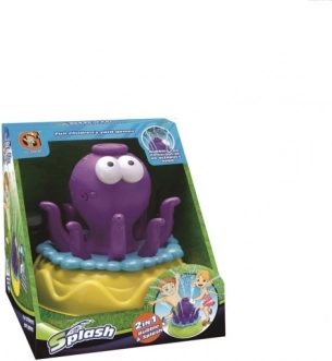 Polipo spruzzatore da giardino con macchina delle bolle