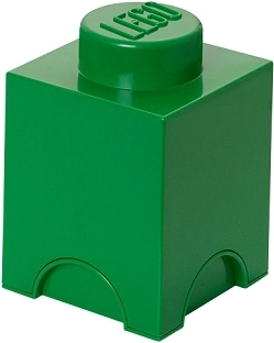 LEGO box portaoggetti 1 – verde scuro
