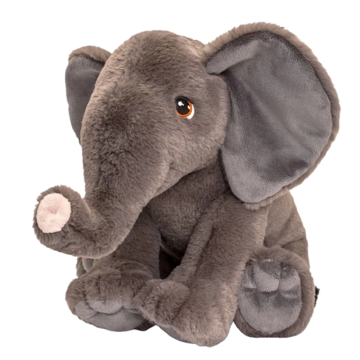 Plys-elefant Keeleco 35 cm