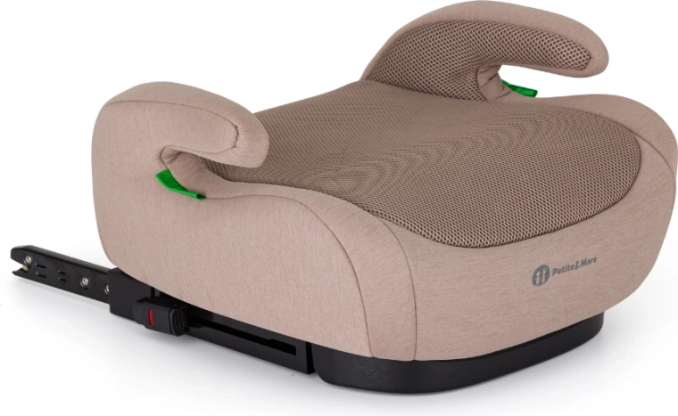 Alzatina auto PETITE&MARS Optimus Pro i-Size Air, tan brown