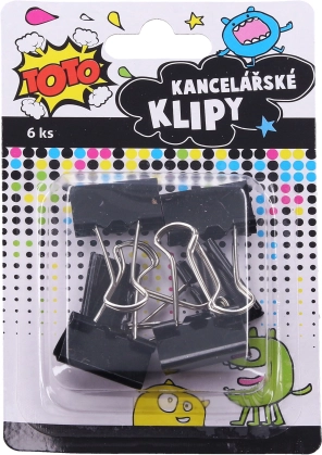 Office clips 25 mm, 6 pcs