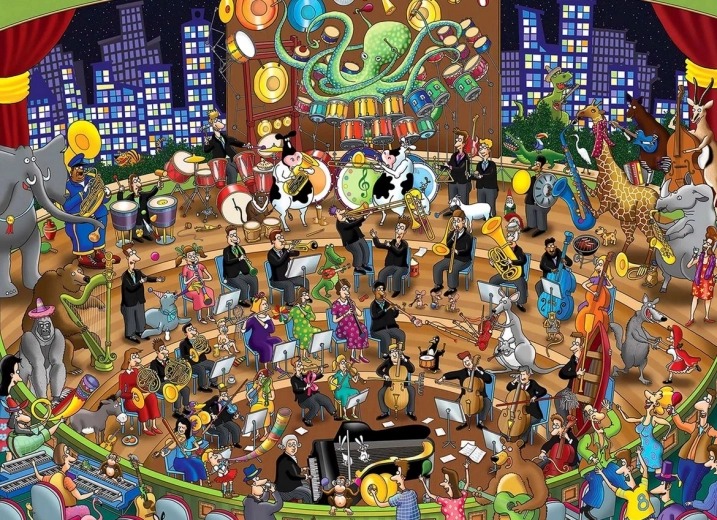 ANATOLIAN Sestavljanka Koncert 1000 koščkov