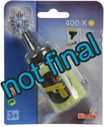 Barattolo con pallini per pistola, 400 pz