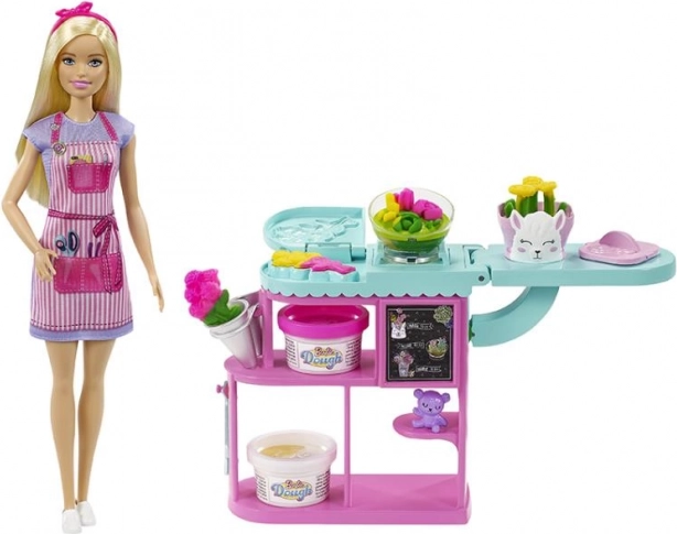 Barbie Blomsterbutik Dukke