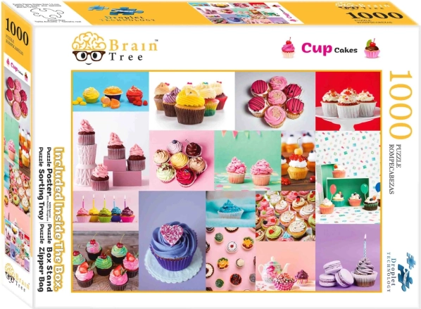 Puzzel Cupcakes 1000 stukjes