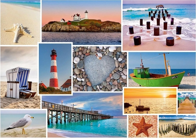 Puzzle By the Sea 1000 Pieces SCHMIDT