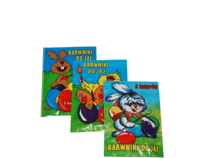 Colori per uova di Pasqua Chemikol – set di 5 coloranti alimentari