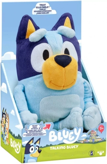 Jouet en peluche interactif Bluey 33 cm