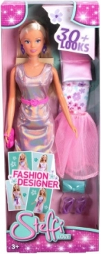 Steffi doll – fashion designer with 13-piece set