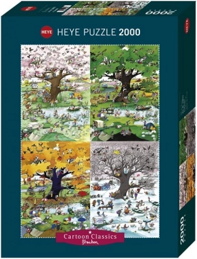 Puzzle 2000 pezzi HEYE – Le quattro stagioni