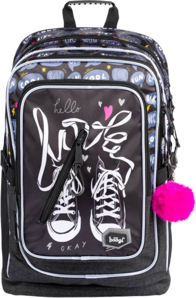 School Backpack Baagl Cubic Sneakers