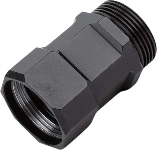 Wuben E7 tubo di prolunga per batteria 18650, nero