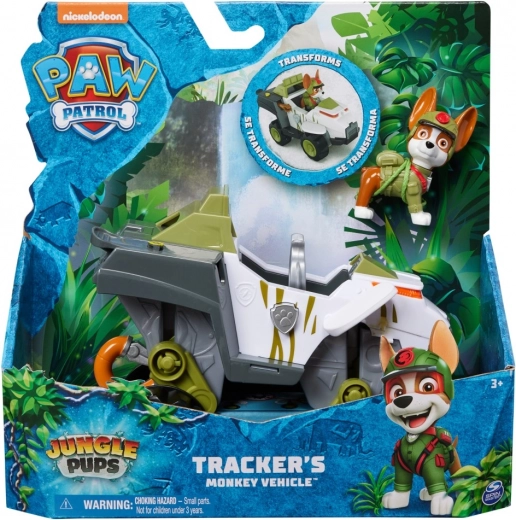 PAW Patrol: Jungle Vehicle Tracker – Transforming Car with Launcher